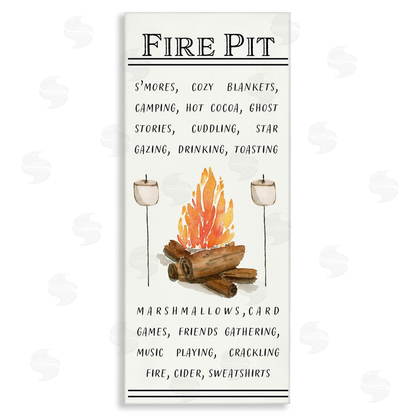 Corrine Rose Designs | Fire Pit and Marshmallows