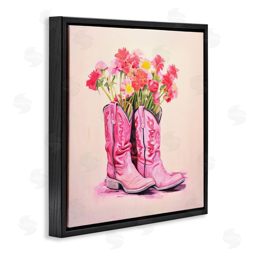 Andrea Haase | Pink Blossom Boots