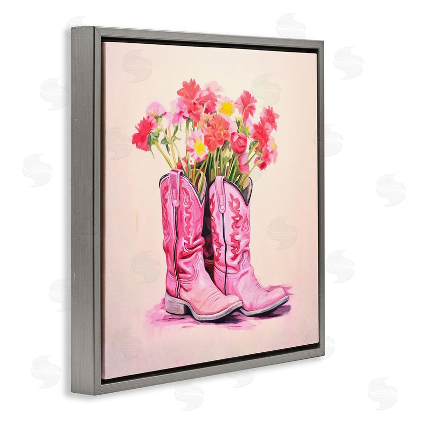 Andrea Haase | Pink Blossom Boots