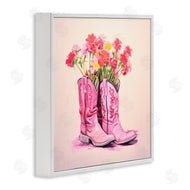 Andrea Haase | Pink Blossom Boots