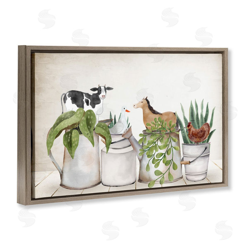 Kim Allen | Tin Farm Animal Plants