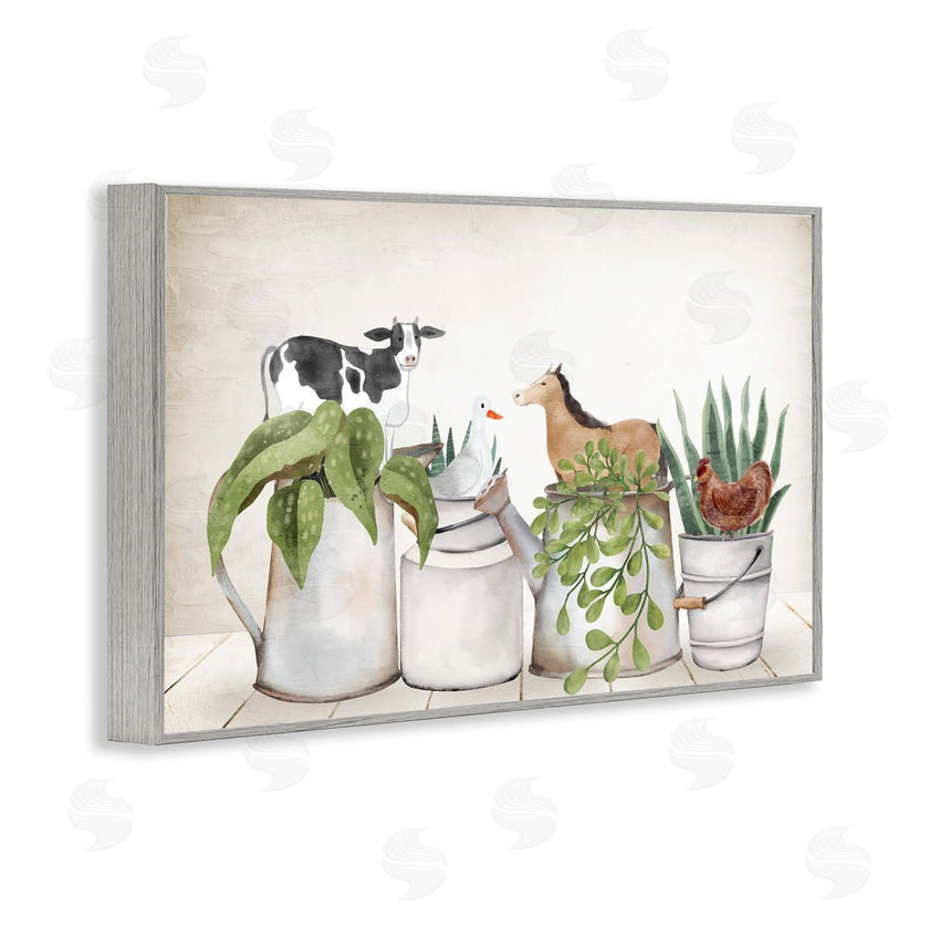 Kim Allen | Tin Farm Animal Plants