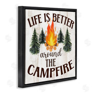 Kim Allen | Rustic Campfire Phrase