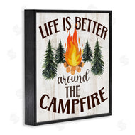Kim Allen | Rustic Campfire Phrase