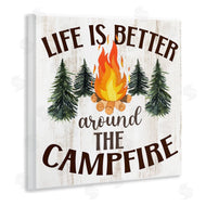 Kim Allen | Rustic Campfire Phrase