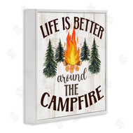 Kim Allen | Rustic Campfire Phrase