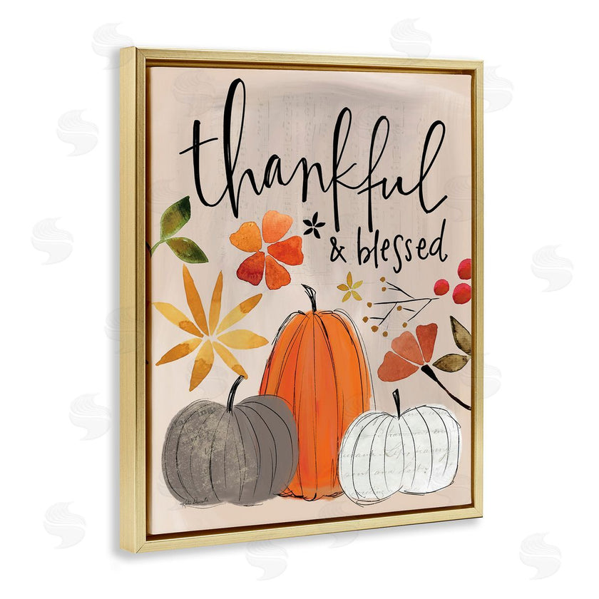 Katie Doucette | Thankful and Blessed Pumpkins