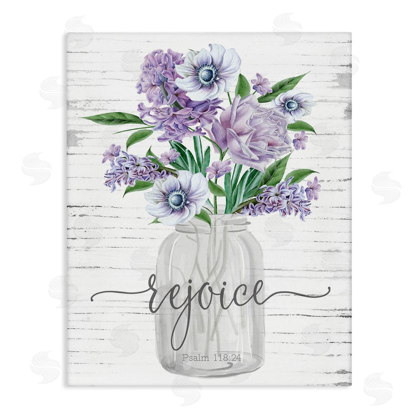 Lettered and Lined | Purple Rejoice Bouquet