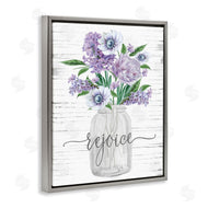 Lettered and Lined | Purple Rejoice Bouquet