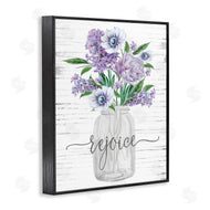 Lettered and Lined | Purple Rejoice Bouquet