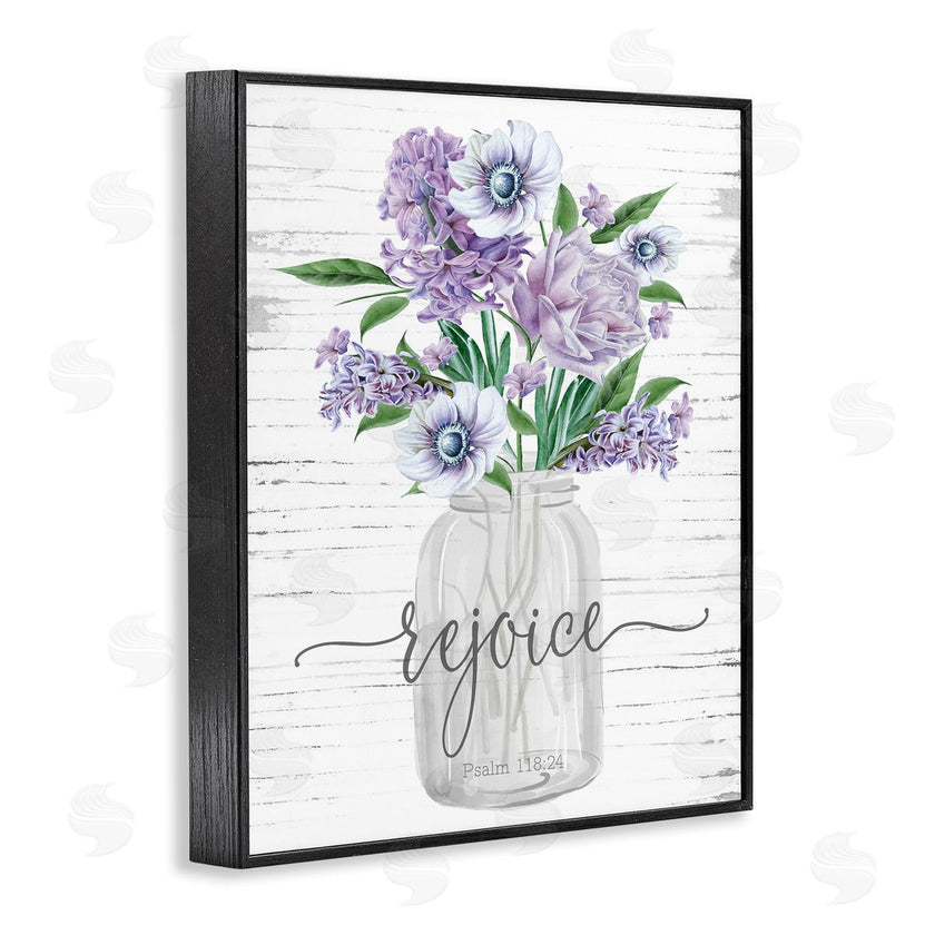 Lettered and Lined | Purple Rejoice Bouquet
