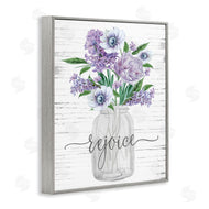 Lettered and Lined | Purple Rejoice Bouquet
