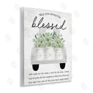 Lettered and Lined | Inspiring Blessed Phrase