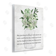 Lettered and Lined | Spring Floral Blessing