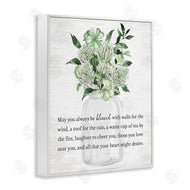 Lettered and Lined | Spring Floral Blessing