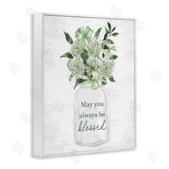 Lettered and Lined | Be Blessed Bouquet
