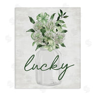 Lettered and Lined | Lucky Spring Shamrocks