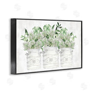 Lettered and Lined | Spring Potted Clovers