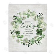 Lettered and Lined | Inspiring Lucky Wreath