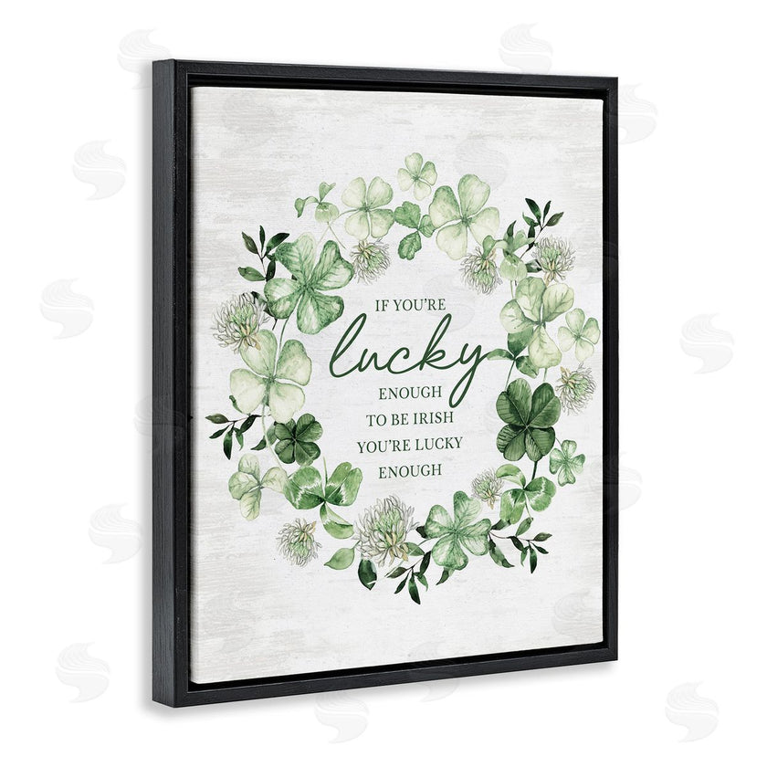 Lettered and Lined | Inspiring Lucky Wreath