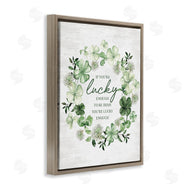 Lettered and Lined | Inspiring Lucky Wreath