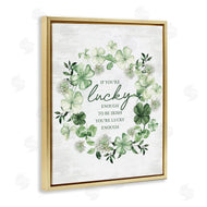 Lettered and Lined | Inspiring Lucky Wreath