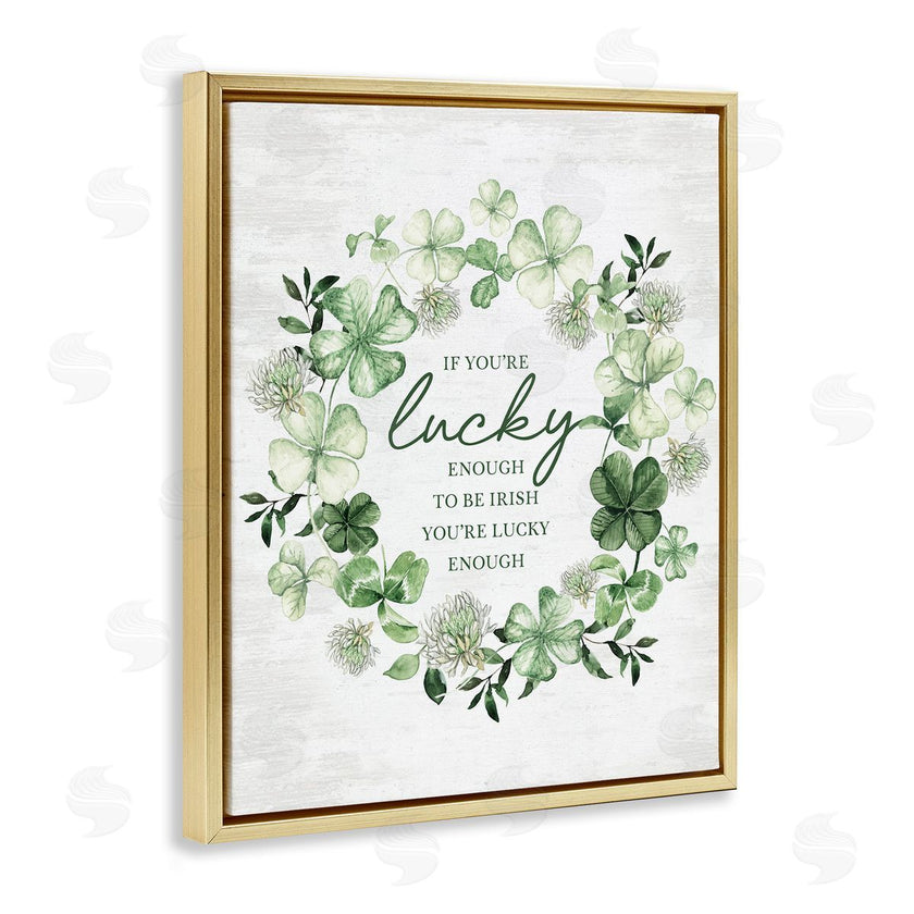 Lettered and Lined | Inspiring Lucky Wreath
