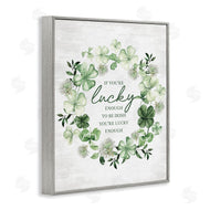 Lettered and Lined | Inspiring Lucky Wreath