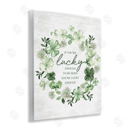 Lettered and Lined | Inspiring Lucky Wreath