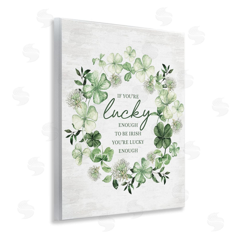 Lettered and Lined | Inspiring Lucky Wreath