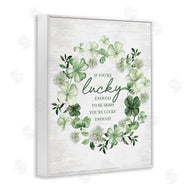 Lettered and Lined | Inspiring Lucky Wreath