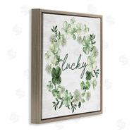 Lettered and Lined | Lucky Clover Wreath