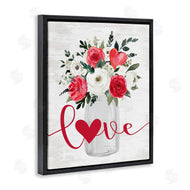 Lettered and Lined | Red Love Bouquet