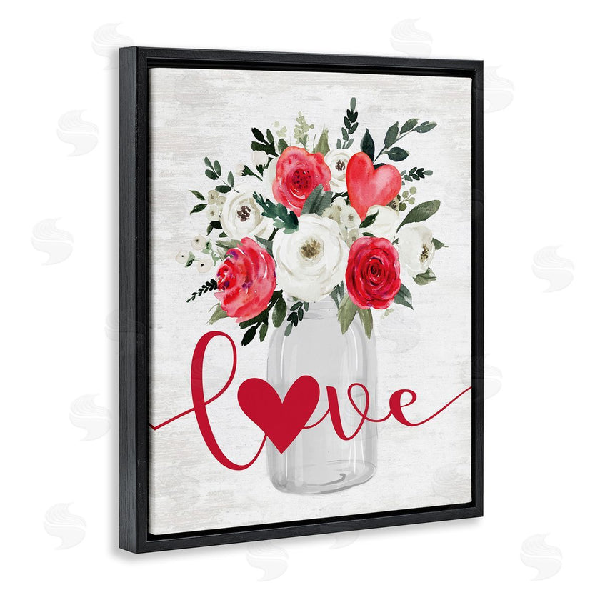 Lettered and Lined | Red Love Bouquet