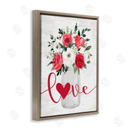 Lettered and Lined | Red Love Bouquet