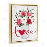 Lettered and Lined | Red Love Bouquet