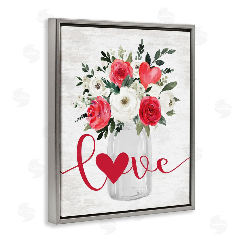 Lettered and Lined | Red Love Bouquet