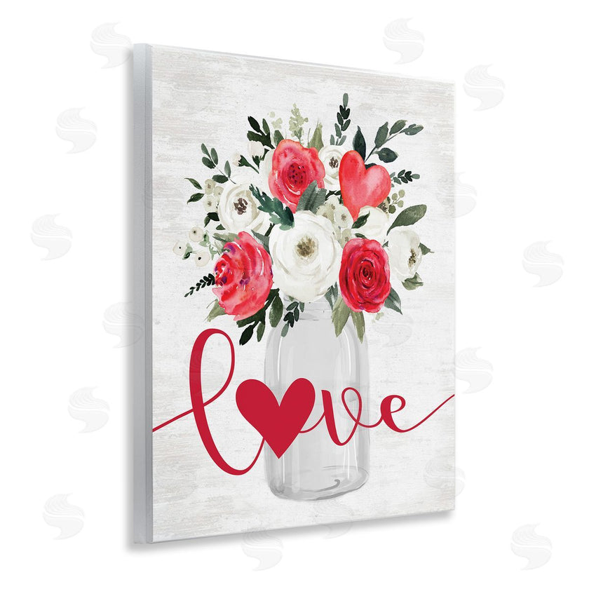 Lettered and Lined | Red Love Bouquet