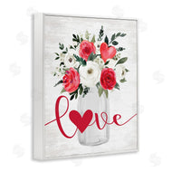 Lettered and Lined | Red Love Bouquet