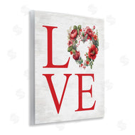 Lettered and Lined | Love with Heart Wreath