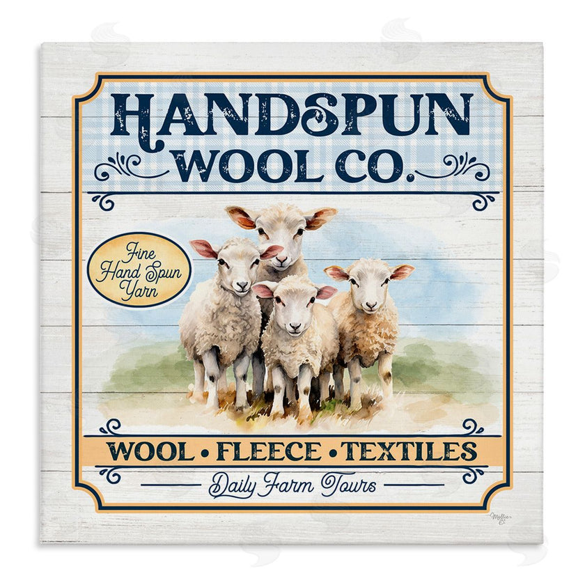 Mollie B. | Handspun Wool Sign
