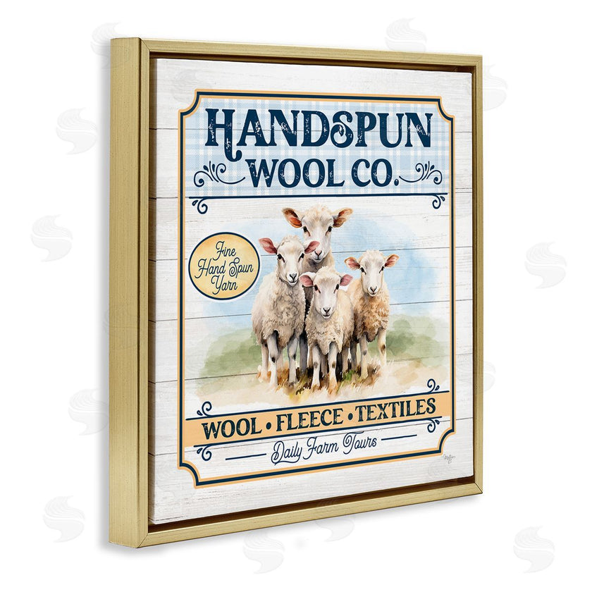 Mollie B. | Handspun Wool Sign