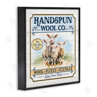 Mollie B. | Handspun Wool Sign