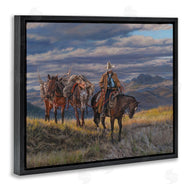 David Graham | Sauntering Cowboy and Horses