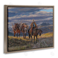 David Graham | Sauntering Cowboy and Horses