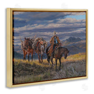 David Graham | Sauntering Cowboy and Horses