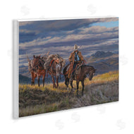 David Graham | Sauntering Cowboy and Horses