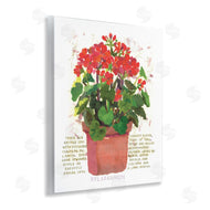 Nancy Overton | Red Potted Geranium