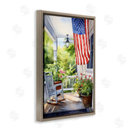 Petal Prints Design | Patriotic Summer Porch