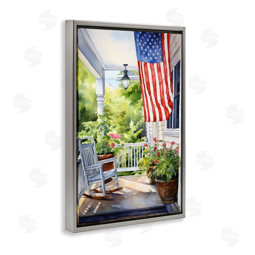 Petal Prints Design | Patriotic Summer Porch